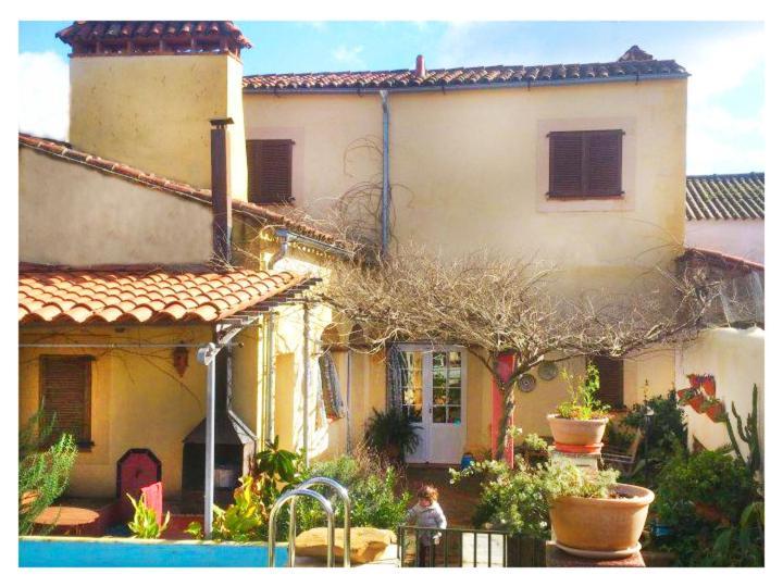 Casa Rural Valdevilano La Roca de la Sierra Exterior foto